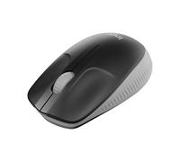 Logitech Ratón Inalámbrico M190, Diseño Curvo Ambidiestro, Batería 18 Meses con Modo Ahorro, Receptor USB, Cursor y Desplazamiento Preciso, Rueda de Desplazamiento Amplio, Color Gris