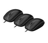 Logitech Ratón óptico Business B100-910-003357, negro (3 unidades)