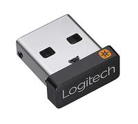 Logitech Receptor USB Unifying, Tecnología Inalámbrica 2,4 GHz, Compatible con Puerto USB y Todos los Dispositivos Unifying como Ratón Inalámbrico y Teclado, PC/Mac/Portátil - Negro