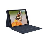 Logitech Rugged Combo 3 Funda con Teclado para iPad con Smart Connector para iPad (7.ª, 8.ª y 9.ª generación), Disposición QWERTY Español - Classic Blue
