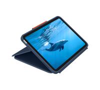 Logitech Rugged Combo 4・teclado y funda tipo libro ・Apple Smart Connector・Classic Blue・para Apple (920-011193)