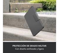 Funda para iPad + Teclado Logitech Rugged Folio Qwerty Español
