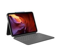 Logitech Rugged Folio, Funda con Teclado para iPad (10.a generación y A16)