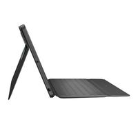 Logitech Rugged Folio para iPad (7.ª, 8.ª y 9.ª generación) Funda con teclado protectora, Disposición QWERTZ Alemán - Negro