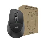 Logitech Signature Comfort Plus M850 L for Business, ratón inalámbrico, diseño Contorneado con Almohadilla, clics silenciosos, Receptor Seguro/Bluetooth, Windows/Mac/ChromeOS/Linux/iPadOS - Grafito