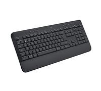 Logitech Signature K650 Teclado Inalámbrico Completo con Reposamanos, QWERTY Inglés Reino Unido, Gris