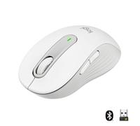 Logitech Signature M650 for Business, Ratón inalámbrico, para Manos pequeñas/Medianas, Logi Bolt, Bluetooth, SmartWheel - Blanco
