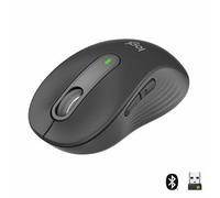 Mouse raton logitech m650 for business mediano wireless inalambrico grafito