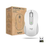Logitech Signature M650 for Business, Ratón inalámbrico, para Manos pequeñas/Medianas, Logi Bolt, Bluetooth, SmartWheel - Blanco