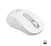 Logitech Signature M650 L Left Ratón Óptico Inalámbrico para Zurdos 2000DPI Blanco