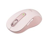 Logitech Signature M650 L ratón inalámbrico de tamaño Normal - para Manos Grandes, 2 años de Pila, clics silenciosos, Botones Personalizables, Bluetooth, PC/Mac/multidispositivo/Chromebook - Rosa