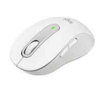 Logitech Signature M650 for Business, Ratón inalámbrico, para Manos pequeñas/Medianas, Logi Bolt, Bluetooth, SmartWheel - Blanco