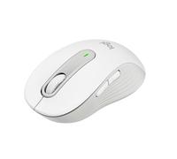 Logitech Signature M650 ratón inalámbrico - para Manos pequeñas a Medianas, 2 años de Pila, clics silenciosos, Botones Personalizables, Bluetooth, PC/Mac/multidispositivo/Chromebook - Blanco