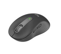 Logitech Signature M650 ratón inalámbrico - para Manos pequeñas a Medianas | 2 años pila, clics silenciosos, botones personalizables, Bluetooth, PC/Mac/multidispositivo/Chromebook - Gris