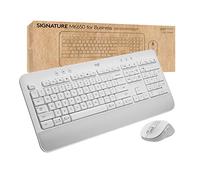 Logitech Signature MK650 Combo para Negocios, Mouse y Teclado inalámbricos, Logi Bolt, Bluetooth, SmartWheel, Certificado Global, Windows/Mac/Chrome/Linux, Blanco Roto