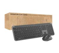 Logitech Signature Slim Combo Mk950 For Business - TastatuR-UnD-MauS-Set - 100% - Full Size - Kabellos - Bluetooth 5.1 Le - Qwerty - Italienisch - gr