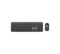 Logitech Signature Slim MK950 for Business, combinación de Teclado y ratón inalámbricos, Escritura discreta, Receptor Seguro, certificación Global, Windows/Mac/Chrome/Linux, QWERTY ESP, Grafito