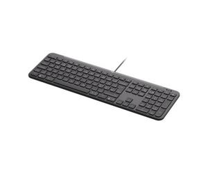 Logitech Signature Slim K620 For Business Tastiera Universale Usb Qwerty Nordic Grafite (logi Wired Keyboard K620 F Business[pa)