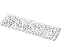 Logitech Signature Slim K950, Teclado inalámbrico - Blanco, Disposición AZERTY Francés