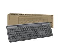 Logitech Signature Slim Solar+ K980 for Business, Wireless Keyboard, Quiet Typin