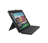 Logitech Slim Combo Funda para iPad, iPad Pro 12,9 Pulgadas, 1.ª/2.ª Generación Modelos: A1584, A1652, A1670, A1671, A1821, Teclas Retroiluminadas, Smart Conector, Disposición QWERTY Español, Negro