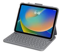 Logitech Slim Folio (para iPad 7-9 Generación) (QWERTY Inglés) Grafito (renovado)