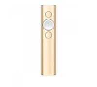Logitech Spotlight Mando para Presentaciones Inalámbrico Oro