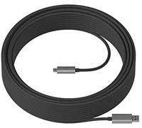 Logitech 939-001799 cable USB USB 3.2 Gen 2 (3.1 Gen 2) 10 m USB A USB C Grafito