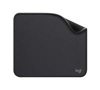 Logitech Mouse Pad - Studio Series, con Base de Goma Antideslizante, Superficie Resistente a Salpicaduras, Materiales Duraderos, Portátil, Diseño Fresco y Moderno - Gris