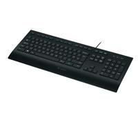Logitech Teclado K280e USB QWERTZ Teclado Negro Alemán