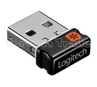 Logitech Unifying RF inalámbrico adaptador y tarjeta de red - Accesorio de red (Inalámbrico, USB, RF inalámbrico, Negro)