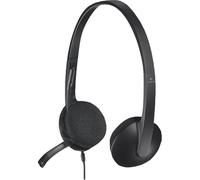 Logitech 981-000475 auricular y casco Auriculares Alámbrico Diadema Oficina/Centro de llamadas USB tipo A Negro