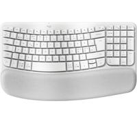 Logitech wave keys teclado oficina rf wireless + bluetooth qwerty dan?