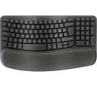 Logitech Wave Keys Wireless ergonómico Keyboard - ITA QWERTY