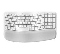 Logitech Wave Keys Wireless ergonómico Keyboard - Pan QWERTY