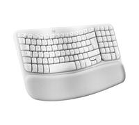Logitech Wave Keys wless ergo keyboard WHITE-UK NUEVO