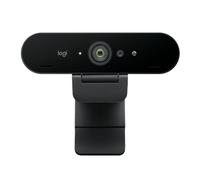 Logitech Brio 4K cámara Web, videollamadas, micrófono cancelación de Ruido, corrección de iluminación automática HD,Microsoft Teams, Zoom, Google Voice, Google Meet, PC/Mac/portátil/Macbook - Grafito
