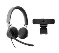 Logitech C925e webcam + Logitech Zone auriculares UC con cable