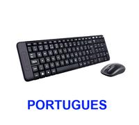 Logitech wireless combo mk220 teclado ratón incluido usb portugués n