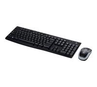Logitech Wireless Combo MK270 teclado Ratón incluido USB AZERTY Belga Negro