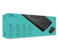 NL Logitech MK330 Wireless Desktopset US Layout