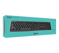 Logitech Wireless Keyboard K270 - Keyboard - Wireless - 2.4 Ghz - F... NUEVO