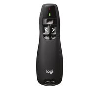 Logitech Wireless Presenter R400, Plug&Play, integrado Botones de presentación, puntero láser rojo con indicador LED