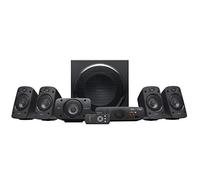 Logitech Z906 5.1 Sistema de Altavoces Sonido Envolvente THX | Sistema de sonido Dolby&DTS 1000 W, multidispositivo, múltiples entradas, enchufe EU, PC/Consolas/TV - Negro