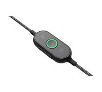Logitech 981-000875 auricular y casco Auriculares Alámbrico Diadema Llamadas/Música USB Tipo C Grafito