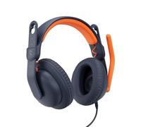 Logitech Zone Learn Auriculares Alámbrico Diadema Educación Azul, Naranja