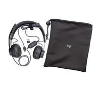 Logitech 981-000870 auricular y casco Auriculares Alámbrico Diadema Llamadas/Música USB Tipo C Grafito