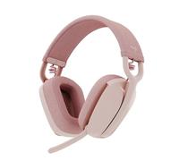 Logitech Zone Vibe 100 Auriculares inalámbricos Ligeros - Rosa | Micrófono cancelación ruido, Bluetooth multidispositivo, Teams/Meet/Zoom, Mac/PC