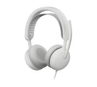 Logitech Zone Wired 2 Auriculares profesionales para Microsoft Teams, color: blanco roto