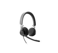 Logitech 981-000870 auricular y casco Auriculares Alámbrico Diadema Llamadas/Música USB Tipo C Grafito